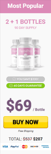  FemiPro price 3 bottle